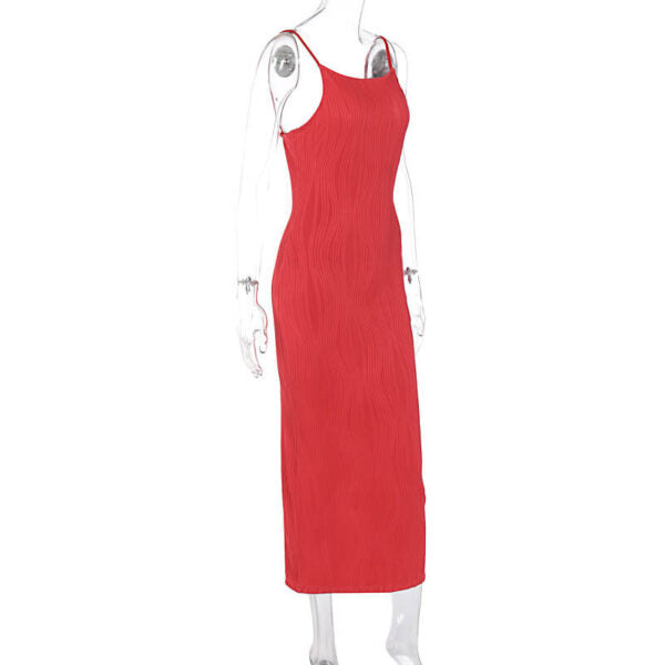 Blair Midi Dress - Red