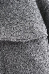 Cropped Boucle Zip Jacket