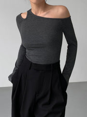 Vibemartini Slinky Cutout Knit Top