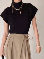 Vibemartini Leisurely Solid Pullover Sweater Vest