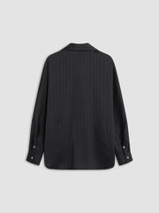 Vibemartini Charlotte Oversized Button Up Collared Shirt