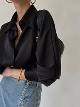 Vibemartini Charlotte Oversized Button Up Collared Shirt