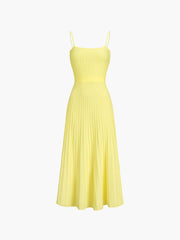 Vibemartini Rib Midi Sundress