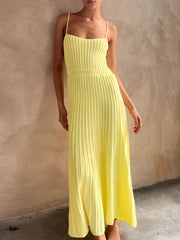 Vibemartini Rib Midi Sundress