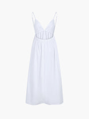 Vibemartini Coastal Cowgirl Open Back Long Dress