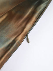 Vibemartini Neptune Satin Open Back Long Dress