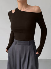 Vibemartini Slinky Cutout Knit Top