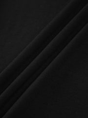 Vibemartini Contrast Trim Off Shoulder Long Sleeve Shirt