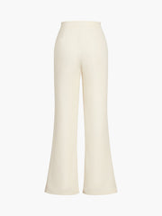 Vibemartini Solid Tube Top With Wide Leg Pants Set