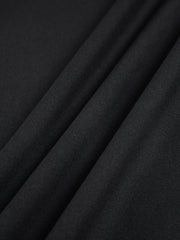 Vibemartini Solid Wide Leg Pants Without Belt