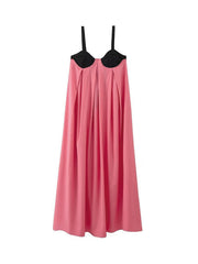 Vibemartini Bra-Splicing Halter Strap Long Dress