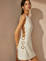 Vibemartini O-Ring Cutout Sleeveless Dress