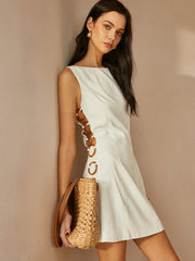 Vibemartini O-Ring Cutout Sleeveless Dress