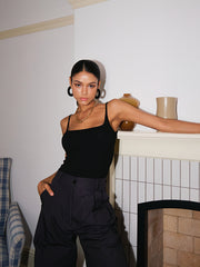 Vibemartini Low Cut Cami Top