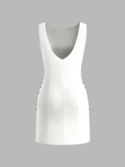 Vibemartini O-Ring Cutout Sleeveless Dress