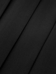 Vibemartini Asymmetric Patchwork Faux Leather Chiffon Pleated Maxi Skirt