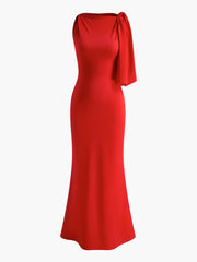 Vibemartini Beloved Knotted Sleeveless Long Dress