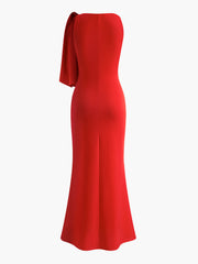 Vibemartini Beloved Knotted Sleeveless Long Dress