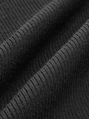 Vibemartini Contrast Trim Pearl-Detail Sweater