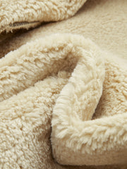 Vibemartini Too Blessed Sherpa Lined Shearling Leather Flight Jacket
