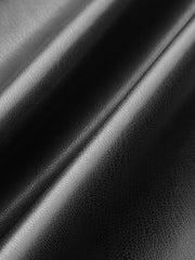 Vibemartini Faux Leather Slit Midi Skirt