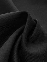 Vibemartini Asymmetrical Layer Button Wide Leg Dress Pants