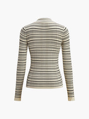 Vibemartini Musical Notation Knit Top