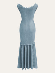 Vibemartini Off-Shoulder Ruffle Detail Dress