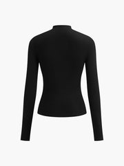 Vibemartini Ruching Long Sleeve Shirt