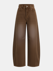 Vibemartini Denim Curved-Leg Jeans