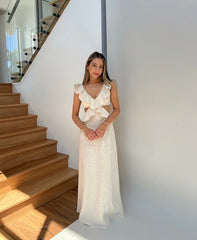 Cienti Flounce Maxi