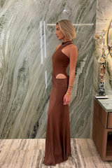 Asymmetrical Maxi Dress