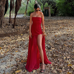 Asymmetrical Maxi Dress