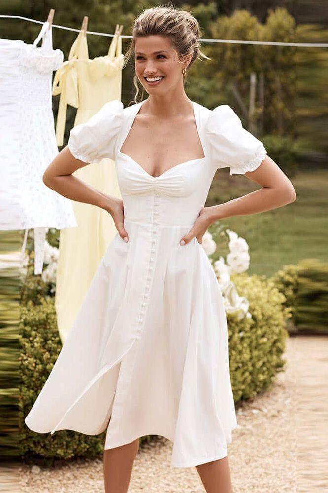 Sleeve High Slit summer maxi dress