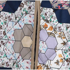 Casual Printed Women's Jacket Cardigan Winter Warm Vintage Women Coat V-neck Long Sleeve Jackets Bohemian Ladies Coats Outerwear