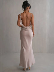 Sleeveless Backless Maxi Dress