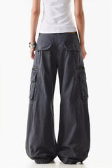 Multi Pocket Relaxed Cargo Pants