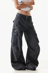 Multi Pocket Relaxed Cargo Pants