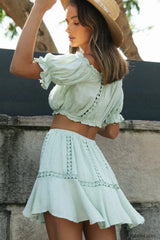 Boho Dress Stylish 2 Piece Set