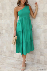 Cassy One Stylish Shoulder Abigail Dress