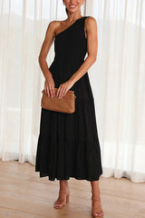 Cassy One Stylish Shoulder Abigail Dress S / 5#