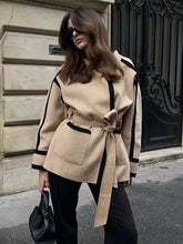 Casual Lace Up Women’s Overcoats
