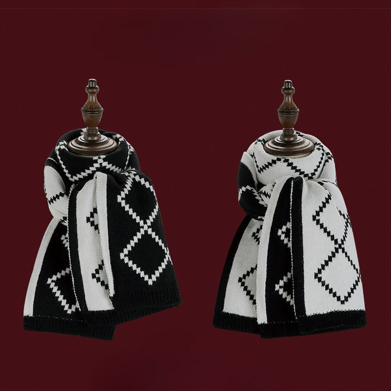 Chunky Knit Cozy Winter Christmas Scarf