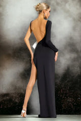 Chloe One Shoulder Charming Bow Detail Dress
