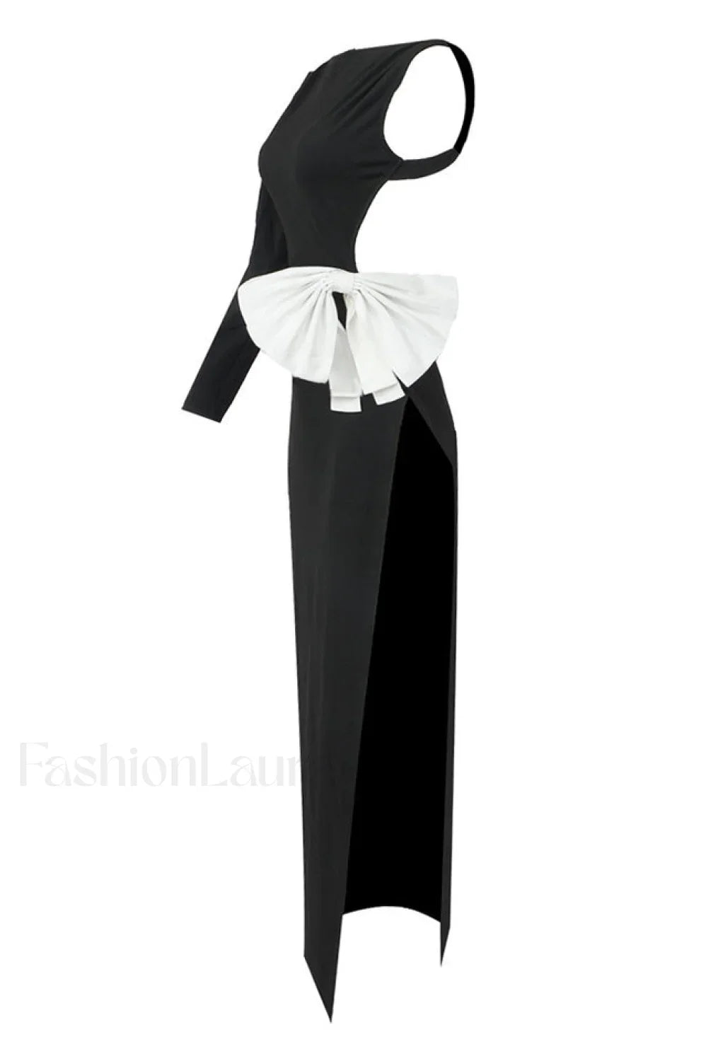 Chloe One Shoulder Charming Bow Detail Dress