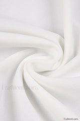 Draped Ring Detailed Charming Deep V Neck Dress