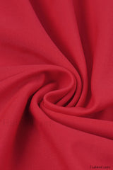 Draped Ring Detailed Charming Deep V Neck Dress