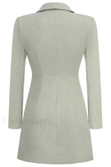Emily Cut Stylish Out Blazer Dress