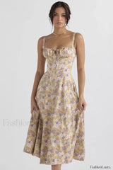 Floral Elegant Print Sundress