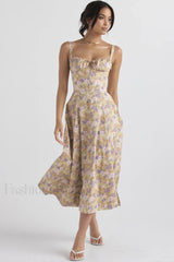 Floral Elegant Print Sundress